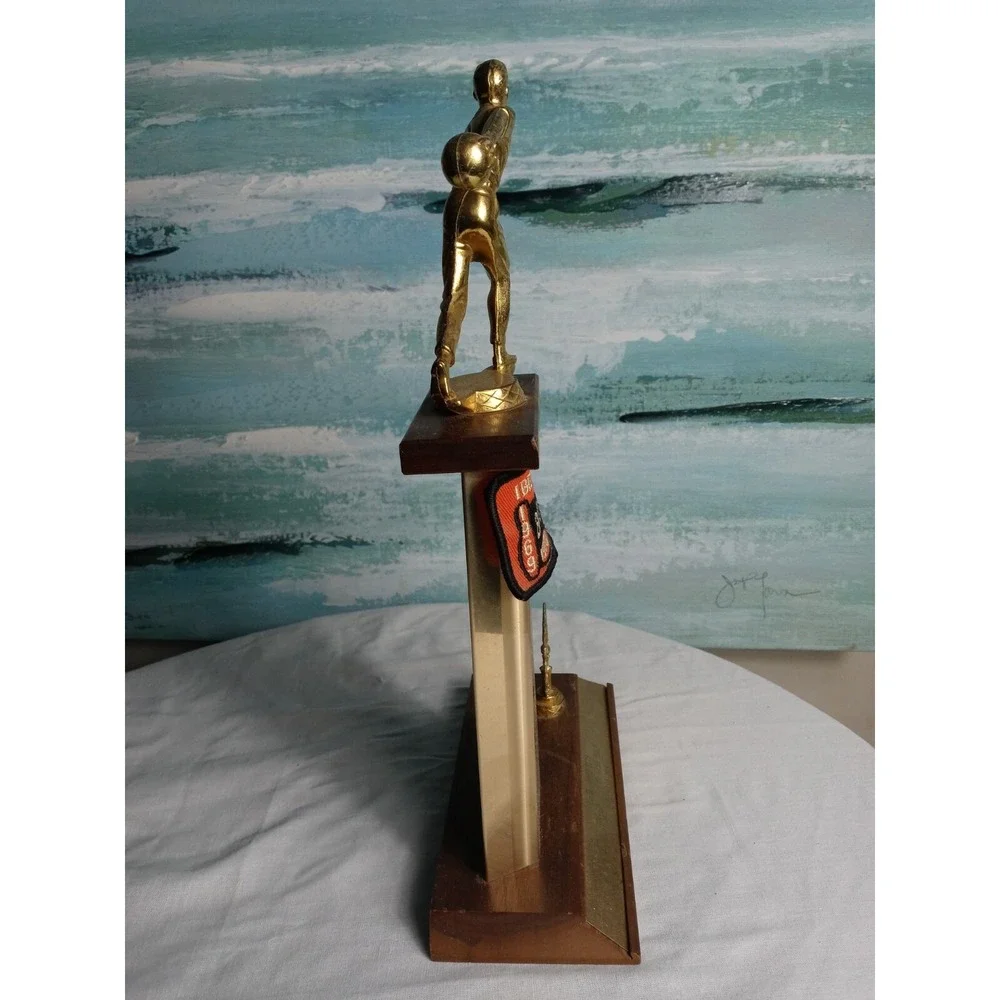 C.I.D‎ Ford City Bowling Trophy 1968-69 W/BPA Chicago Sun Times Patch 1969-70